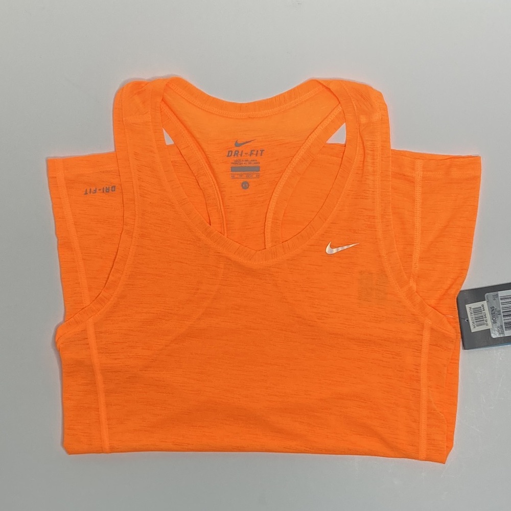 NWT Nike Running | Women's Racerback Tank | Orange | Size XS